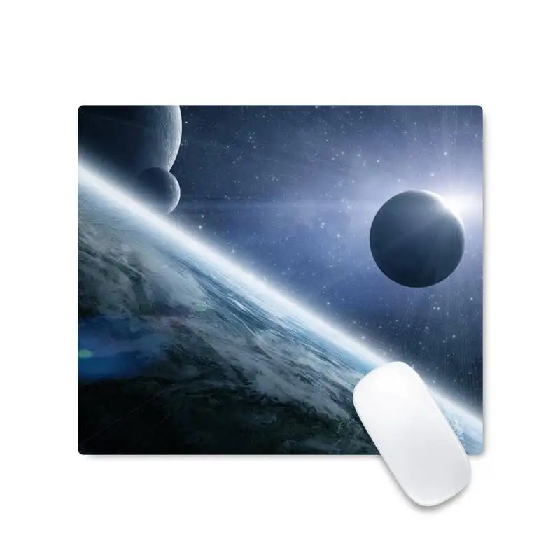 

Universe Starry Sky Natural Rubber Gaming mousepad Desk Table Protect Game Office Work Mouse Mat pad Non-slip Laptop Cushion