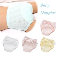 new summer reusable nappies baby cloth diapers washable infants children baby cotton training pants nappy panties