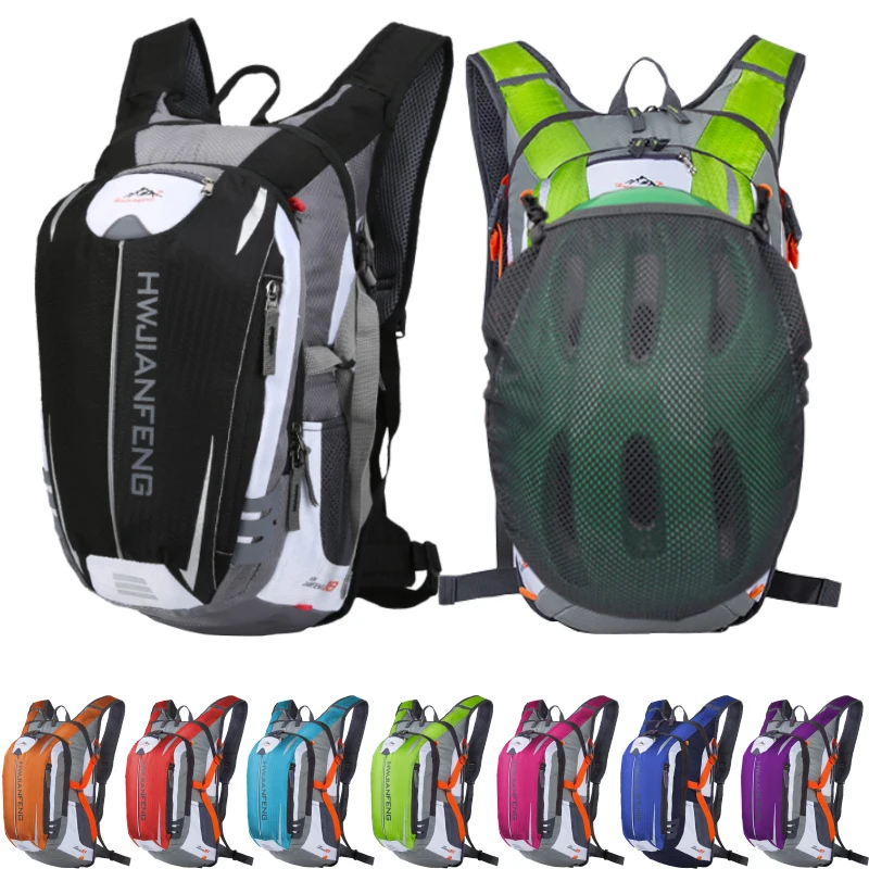

18L Outdoor Sports Backpacks Climbing Hiking Running Bike Cycling Knapsack Ultralight Bicycle Bag Waterproof Hydration Rucksack