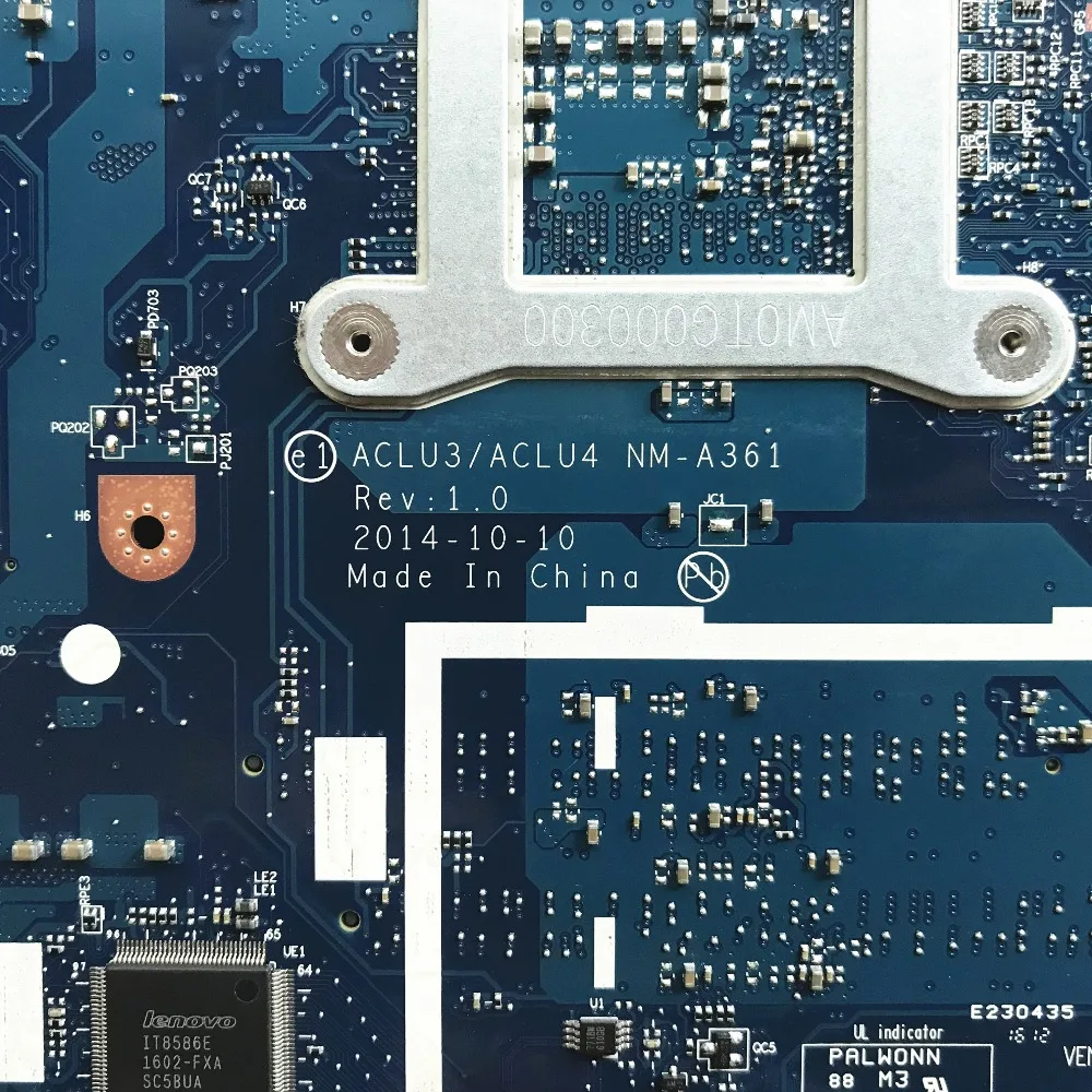 5B20H14441 для lenovo G50-80 материнская плата портативного компьютера с 3805U Процессор R5 M330 2 Гб ACLU3/ACLU4 NM-A361 DDR3L тестирование Быстрая