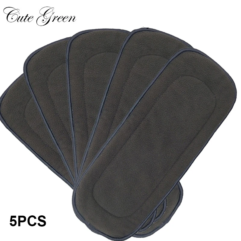 5 шт. Многоразовые моющиеся вставки ускорители вкладыши для настоящий карман