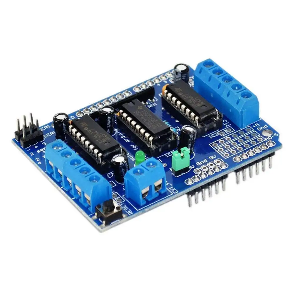L293D щит управления двигателем плата расширения привода двигателя для Arduino Щит
