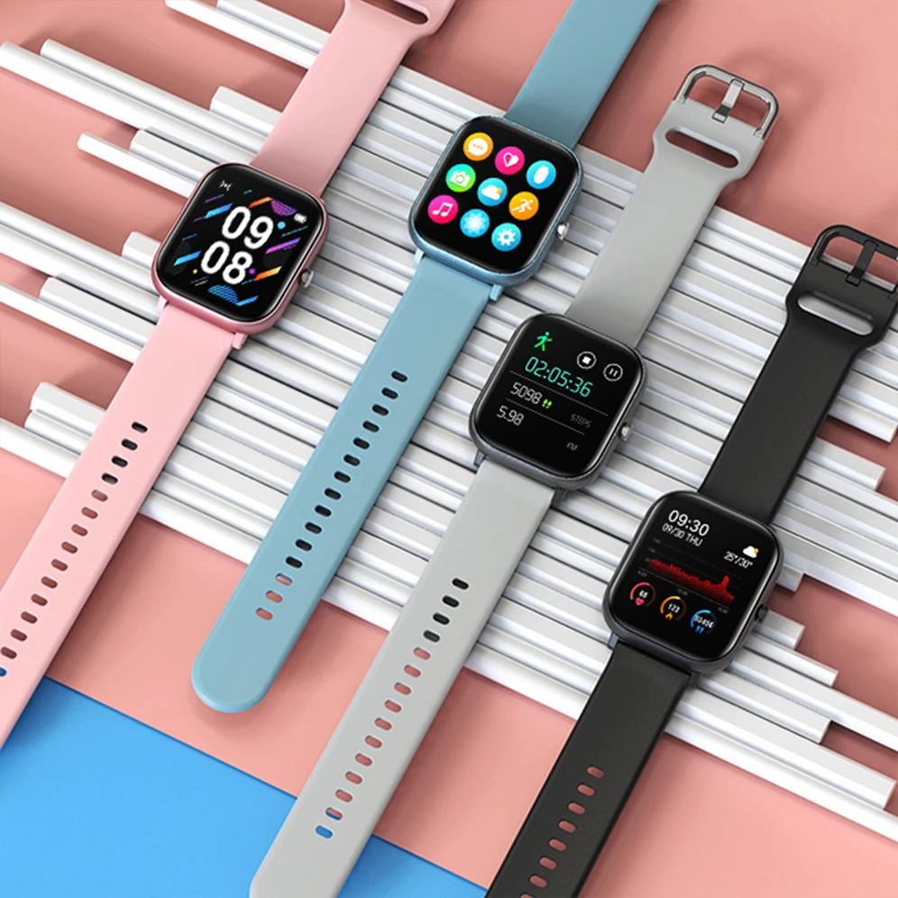Ремешок силиконовый для мужских и женских смарт-часов COLMI P8 / Huami Amazfit GTS GTR/ LAND 1 SKY 2
