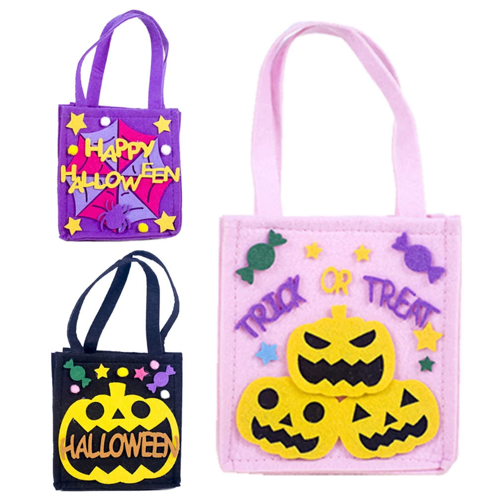 2019 подарки на Хэллоуин Сумка Мультфильм корзинка для конфет детей милый трюк или