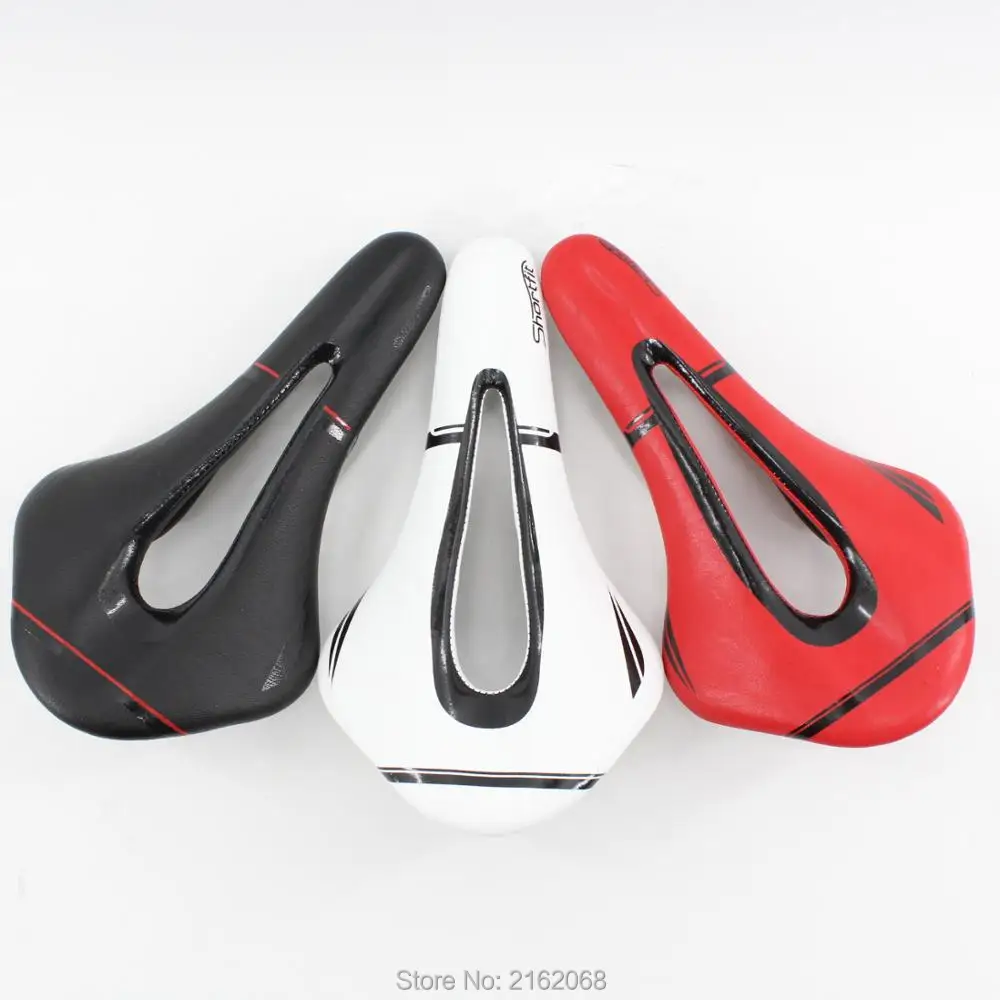 Новейшее дорожное велосипедное седло из углеродного волокна с полиуретановым