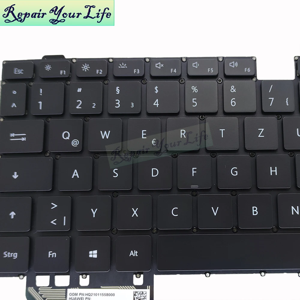 gr ge немецкая клавиатура для huawei matebook