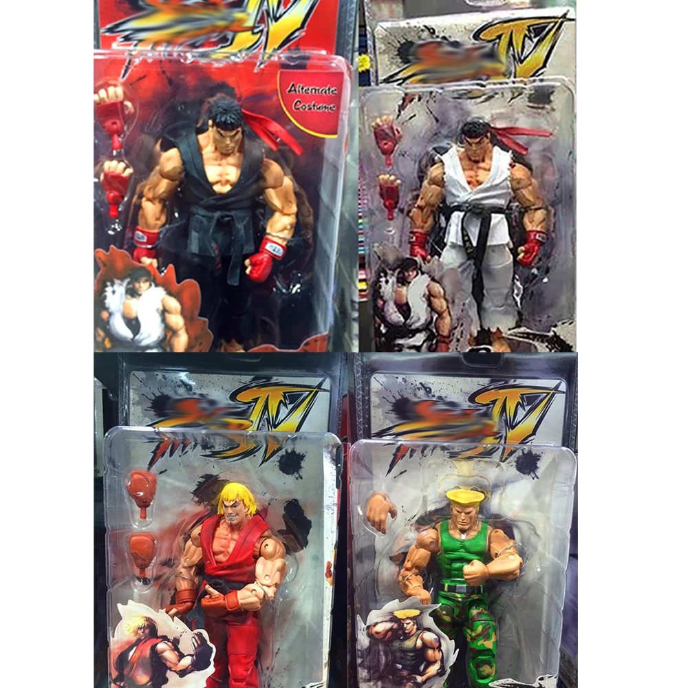 18 см 7 дюймов NECA Ken Guile Hoshi Ryu ПВХ фигурка игрушка кукла рождественский подарок