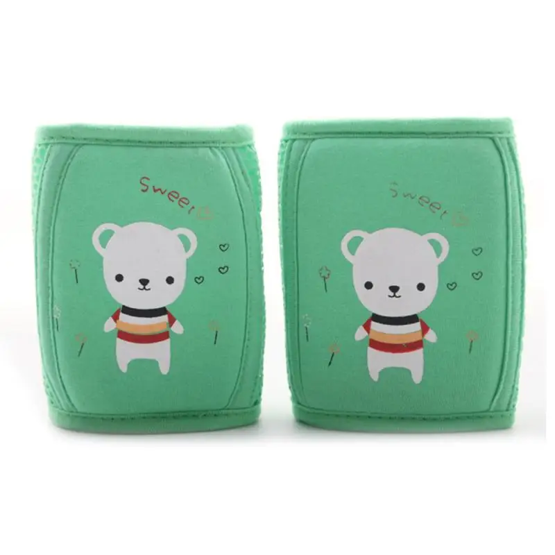 NEW 1 Pair Baby Knee Pads Thicken Crawling Elbow Cushion Breathable Design Infants Leg warmer Pad Baby Kneecap Knee Protector