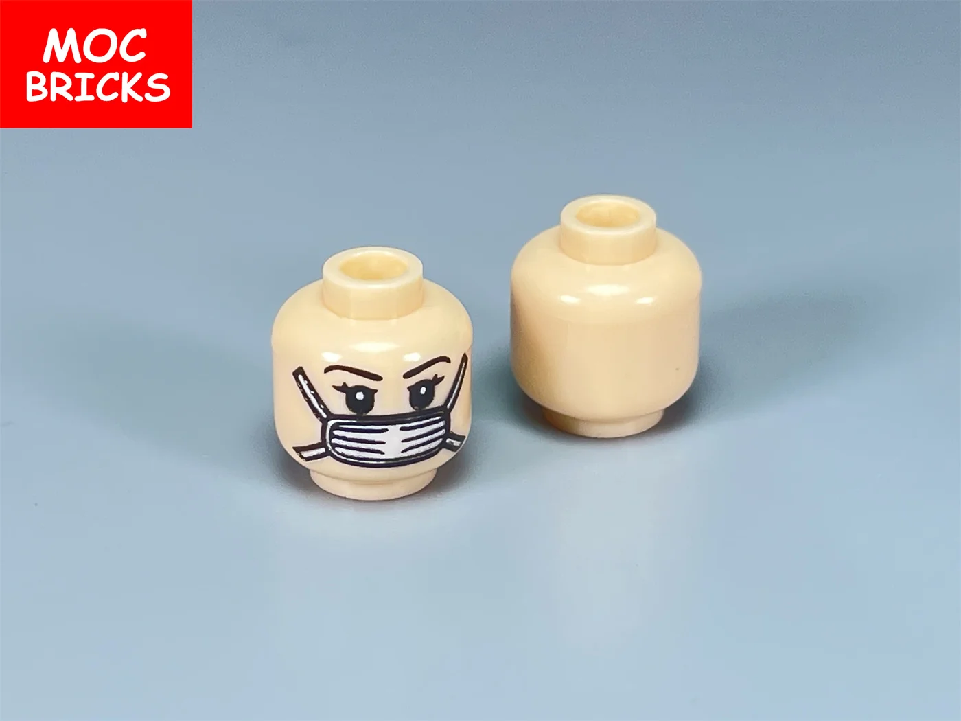 Кубики MOC для мужчин и женщин фигурка голова доктора шарф самодельные Мини-куклы