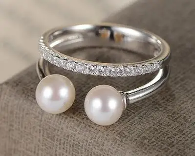 

T745 925 Silver Personalized ring For Women Cubic Zirconia Stone ring