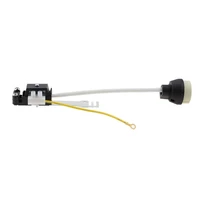 ceramic gu10 base socket adapter wire connector porcelain halogen gu10 lamp holder lamp holder for led spot light bulb