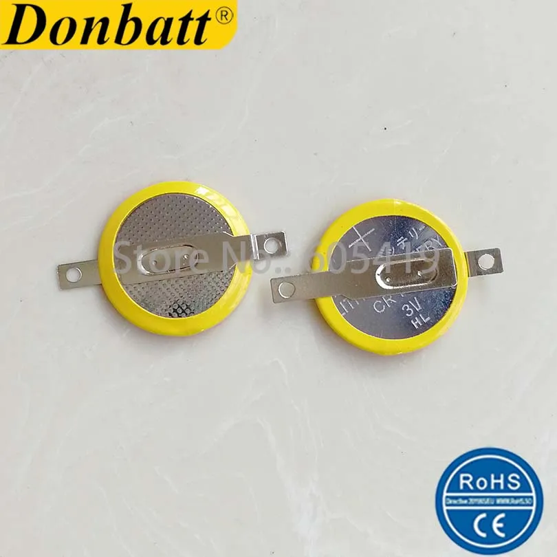 3V CR1616 литиевый плоский круглый аккумулятор батареи с SMD вкладки шпильки для PCB игровой плеер