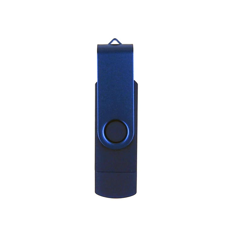 Флеш-накопитель OTG 2,0 64 ГБ 32 ГБ Micro Flashdrive 8 ГБ 16 ГБ 4 ГБ USB флеш-накопитель для Android PC TF/SD карта адаптер адаптеры для мобильных телефонов - Цвет: dark bule