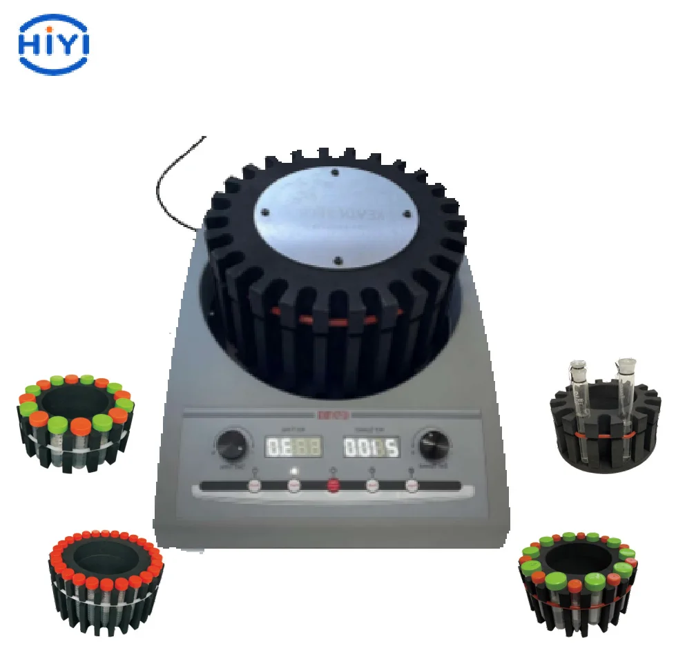 

HiYi Led Digital Vortex Mixer Multi-tube Vortex Lab Mixer Oscillators
