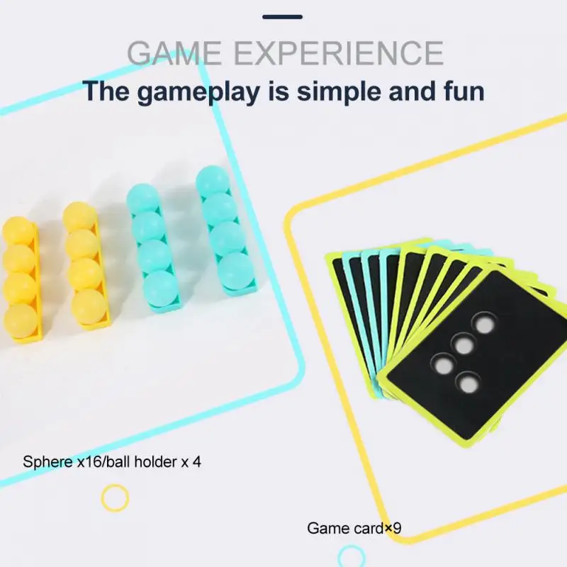 Детский прыгающий мяч для родителей и детей настольная игра карточная