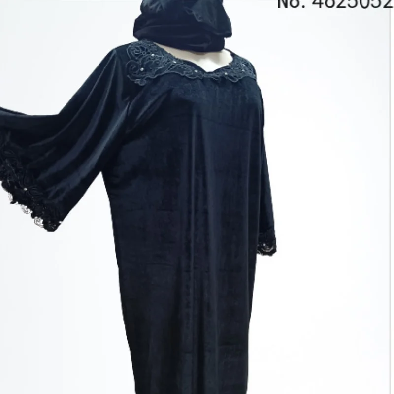 

Осеннее Африканское женское длинное платье с длинным рукавом, цвет черный, макси-платье 2021, африканские платья для женщин