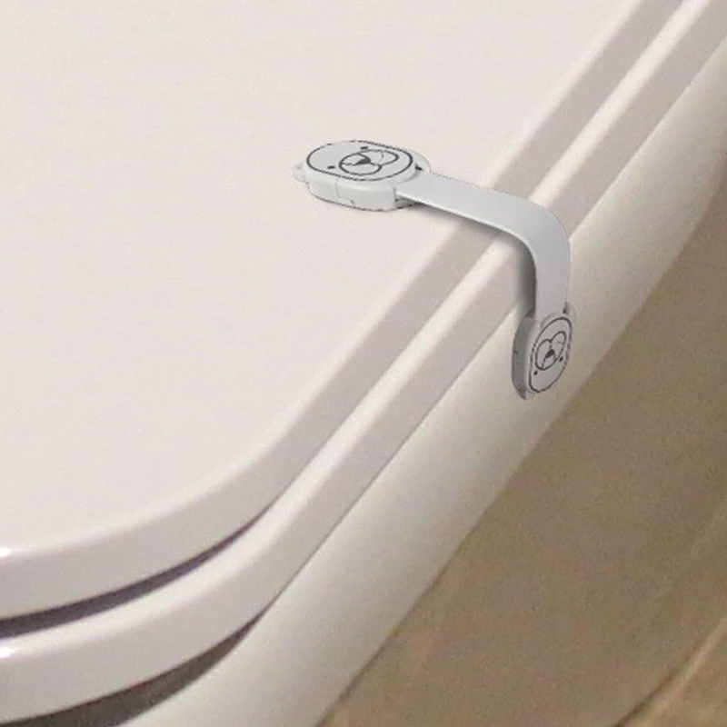 

6 Pack Child Safety Protection Supplies Child Safety Lock Toilet Lock Refrigerator Drawer Lock