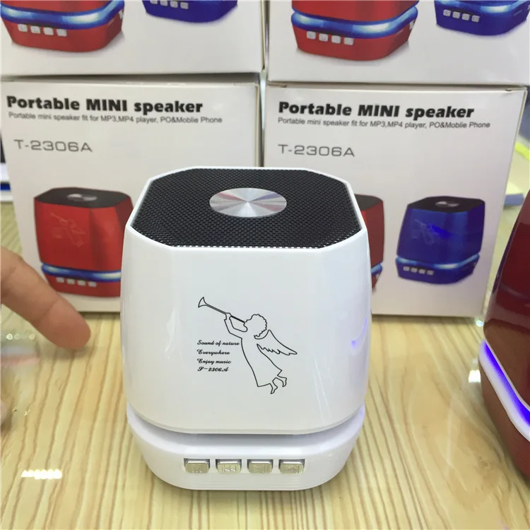 2019 Мини Bluetooth Портативный мультяшный уличный музыкальный плеер Stero Lound s Поддержка