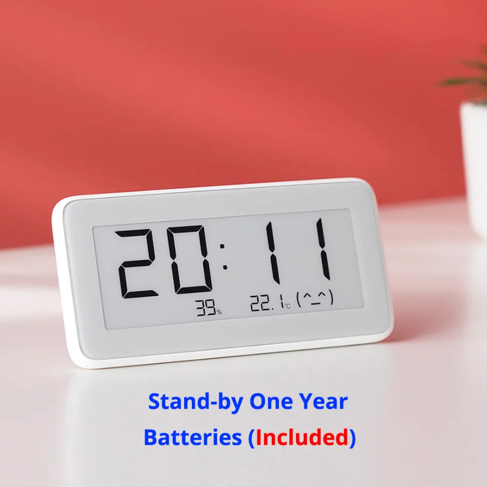 Беспроводные умные электрические цифровые часы Xiaomi Mijia BT4.0 комнатный гигрометр