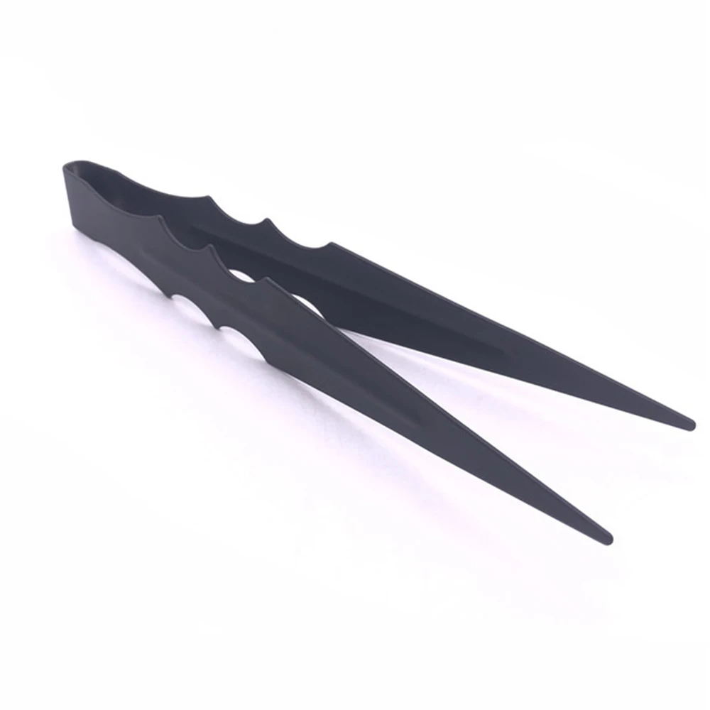 

2021 New Arrived Stainless Steel Tweezers Water Pipe 18cm Metal Shisha Hookah Charcoal Smoking Tongs Accessories Bbq Tools