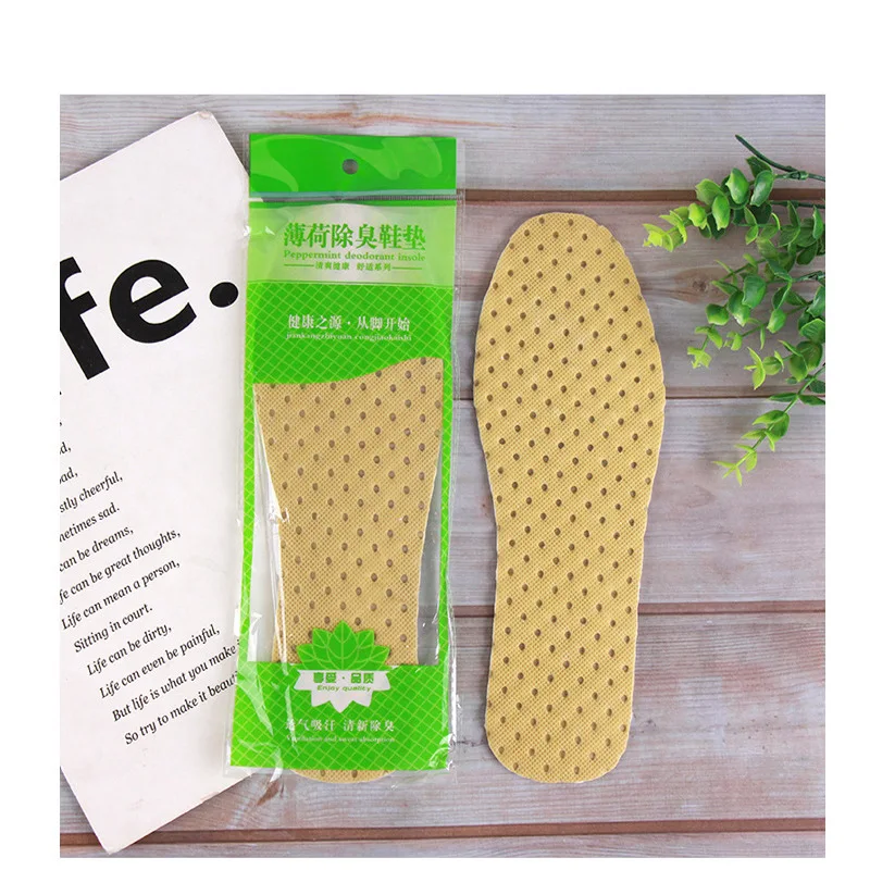 Дезодорирующие стельки большого размера 35 45 дышащие мужские для обуви
