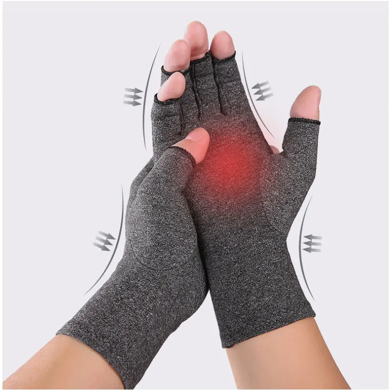 Здоровые компрессионные полуперчатки однотонные ранцы эластичные тоннельные