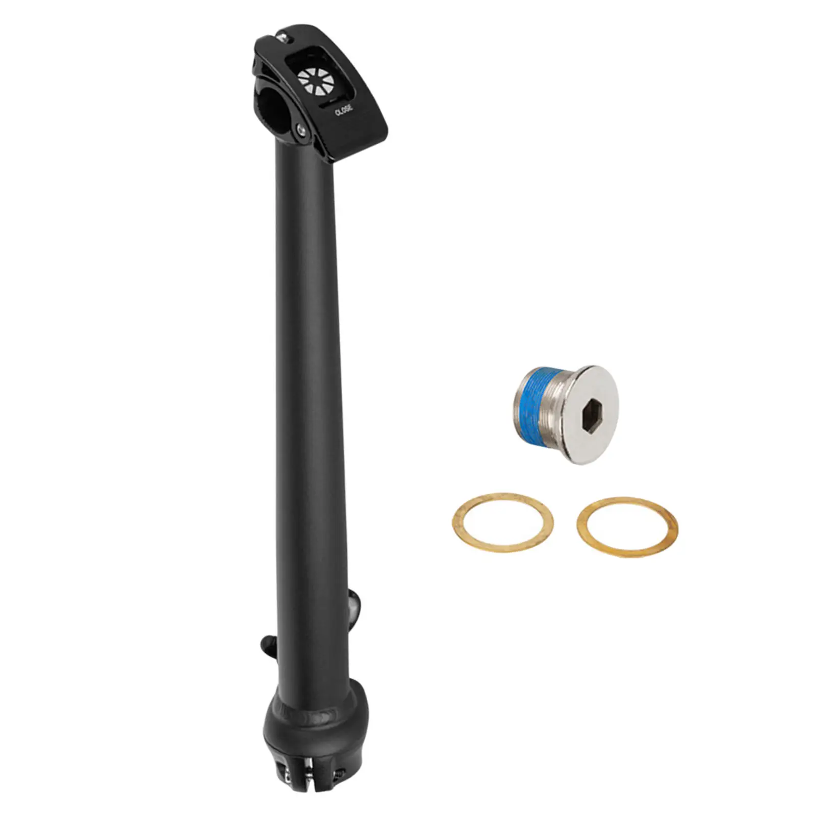 

Quick Release Bike Riser Stems Component Fork 28.6mm Folding Bicycle Stem