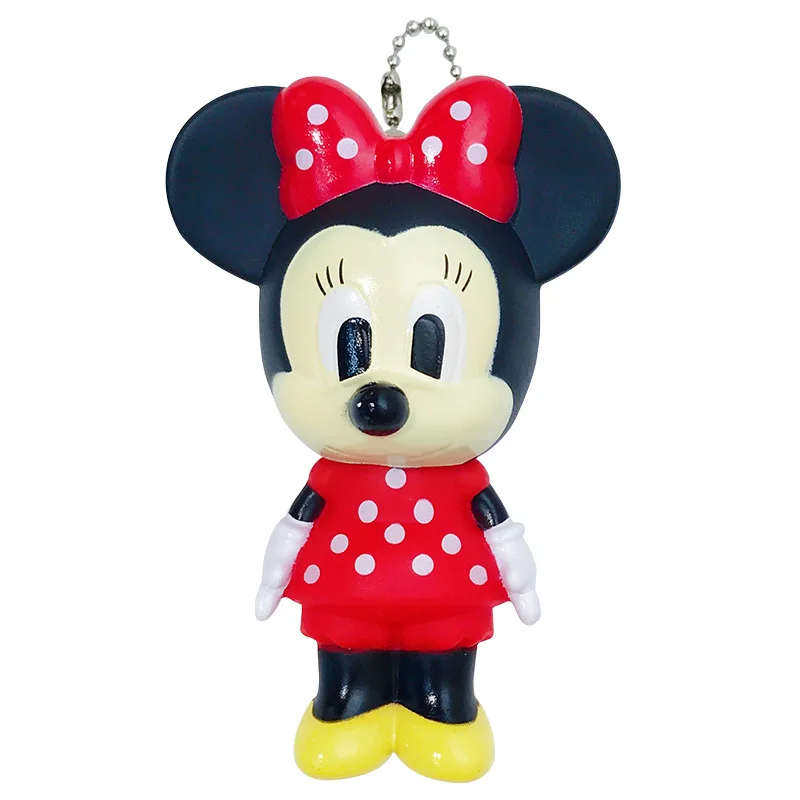 Милый мультяшный виниловый брелок с Микки и Минни индивидуальный тренд