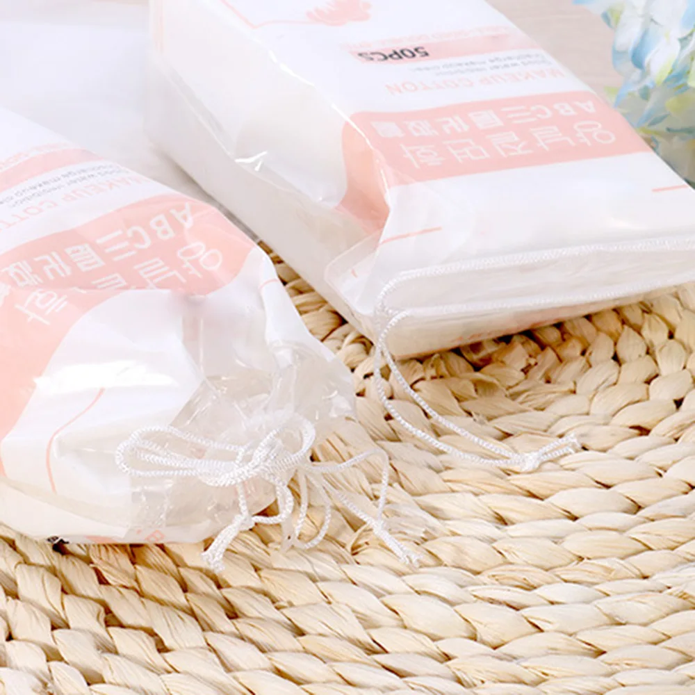 Очищающий хлопковый сэндвич из чесаного хлопка 50 шт. отжатый коврик одноразовый