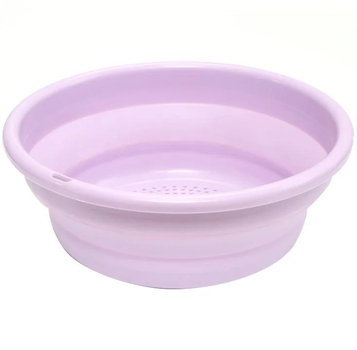 

2-in-1 Double-Layer Multi-Function Drain Basin Folding Washbasin Kitchen Drain Basin
