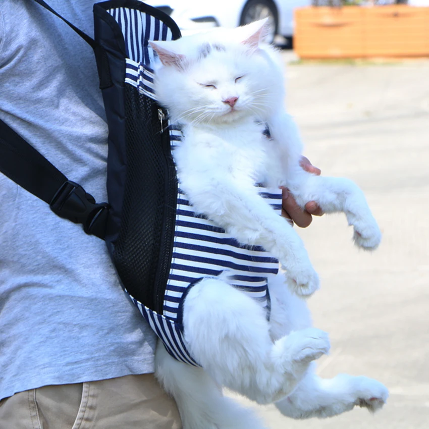 Воздухопроницаемый рюкзак для переноски домашних животных сетчатая уличная