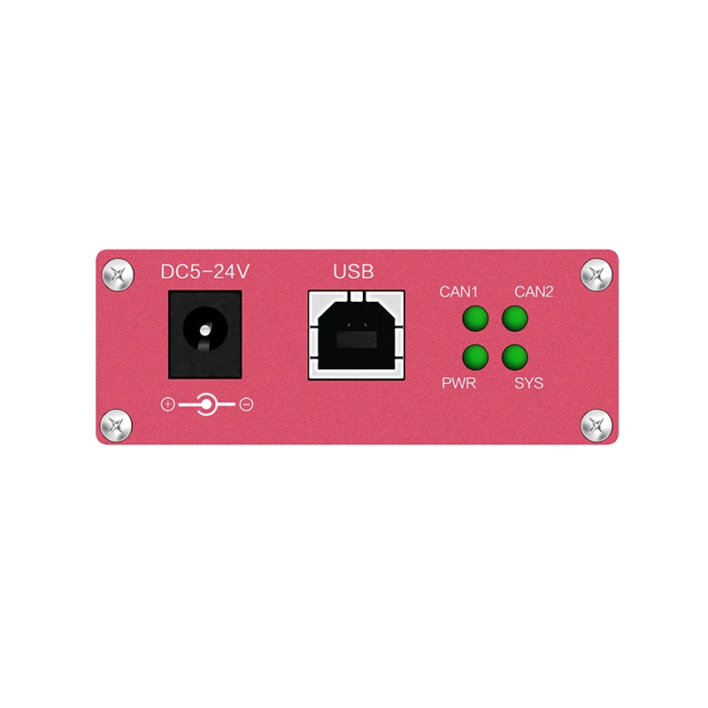 2 канальный диагностический адаптер CAN bus для BMS usb can Open J1939 ISO 15765 файлы