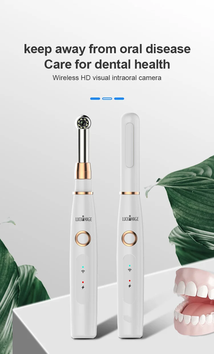 Внутриоральная камера для полости рта HD 720P Wi-Fi эндоскоп зубов зеркало