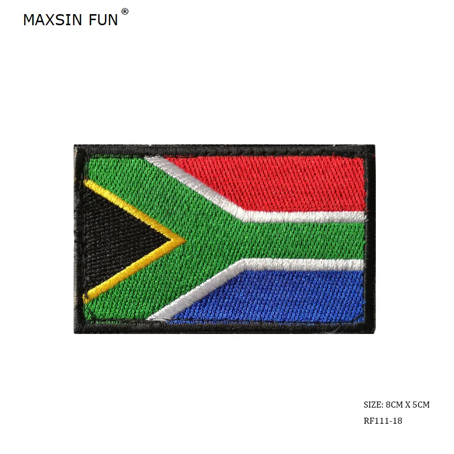 1 шт. 3D нашивки с флагом Марокко Нигерии Южной Африки Конго Танзании Египта Туниса