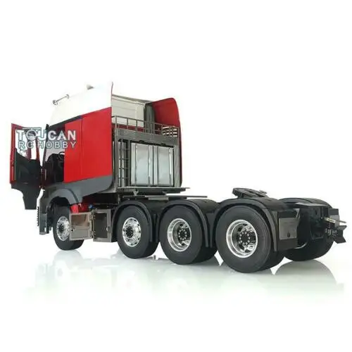 LESU 1/14 RC металлическая стойка шасси Hercules Arcos трактор грузовик окрашенный салон DIY