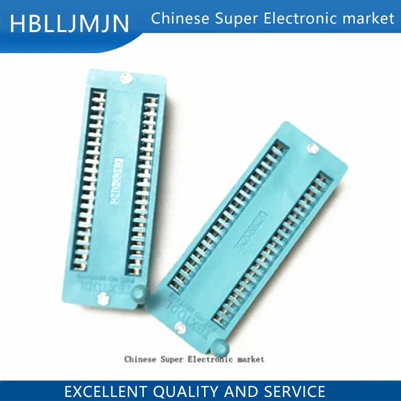 10 шт. 40-контактный универсальный ZIF Разъем для DIP IC MCU с номером отслеживания |