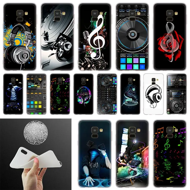 Ddj dj чехол для телефона с музыкальным принтом Samsung Galaxy A10 A20 A30 A40 A50 A60 A70 A6 A8 Plus A7 A9 2018