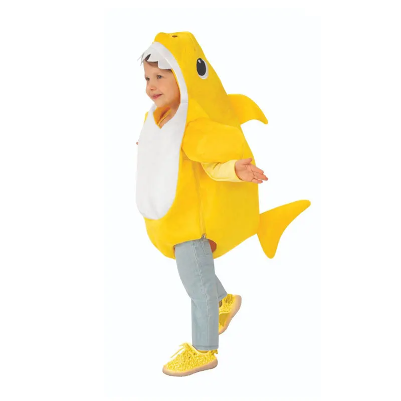 Детский костюм акулы для всей семьи Toddler Family Shark Kids Cosplay Baby Costumes Jumpsuit Animal Birthday Party Girls Boys Purim for on.