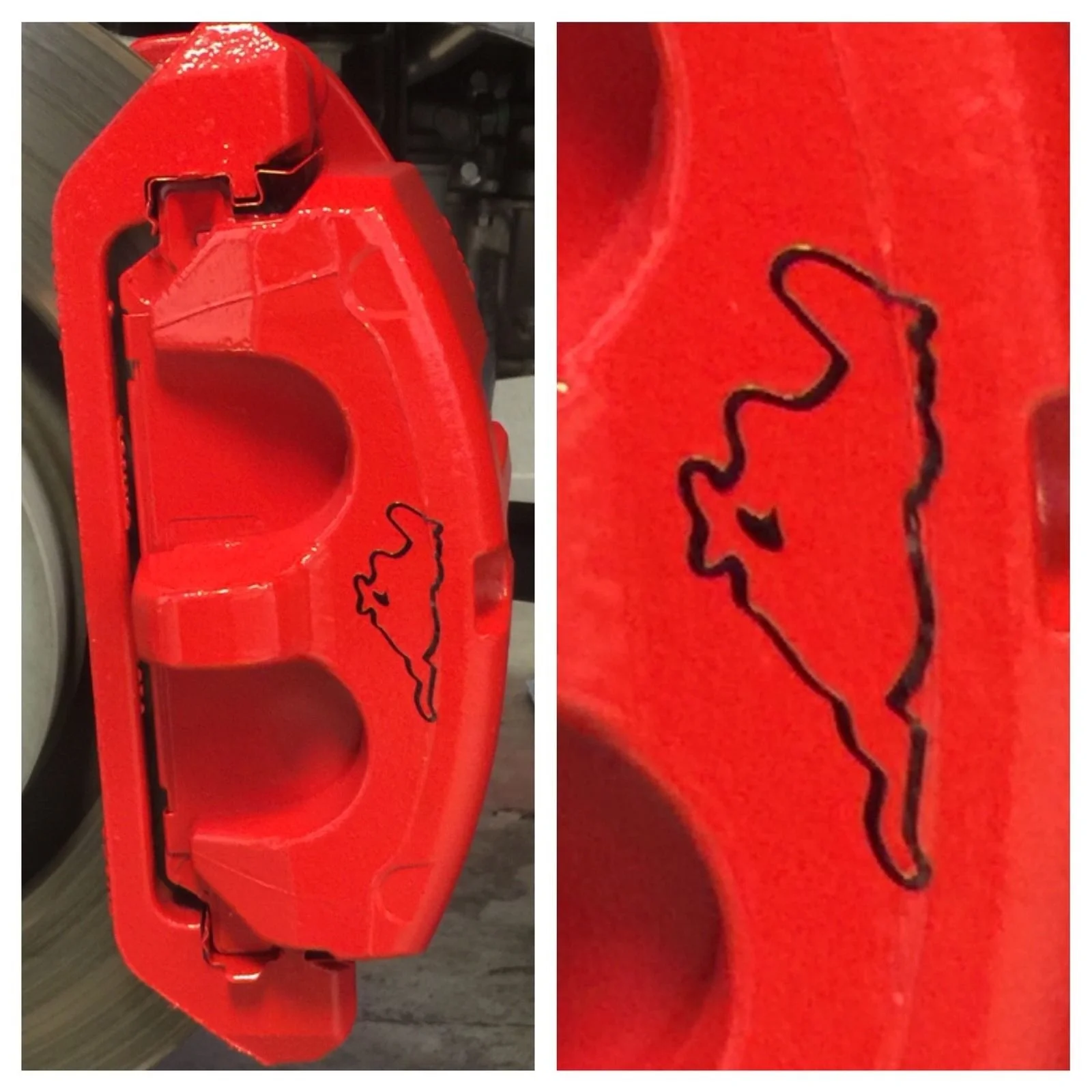 Для Кабельный тестер кабеля 8 шт. индивидуальный заказ черный глянец Ford Mustang