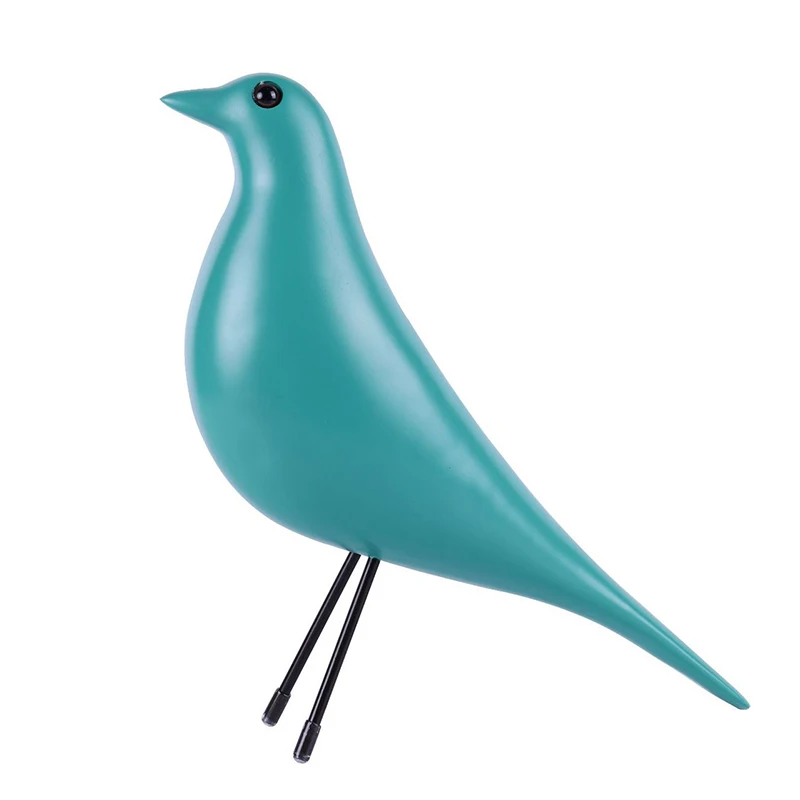 

Creatives Resin Craft Bird Figurine Lovely Natural Feeling Decoration Accessories For Desktop Garden Decoration Hogard