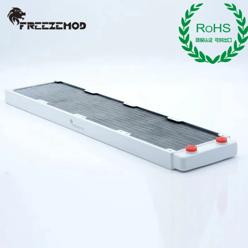 FREEZEMOD компьютер ПК водяной охладитель пианино краска белый цвет медный радиатор