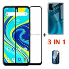 Защитное стекло для объектива камеры 3 в 1 UMIDIGI A7 Pro, мягкий прозрачный противоударный чехол для телефона UMIDIGI A7 Pro, чехлы