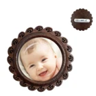 Персонализированные деревянные броши для фотографии, подарок для мамы, папы, ребенка, дедушки, родителей, индивидуальный дизайн, подарок для фотографии на годовщину семьи