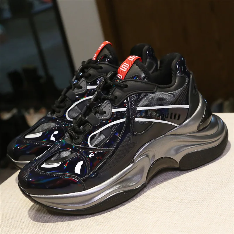 Женские кроссовки увеличивающие рост для активного отдыха спортивные