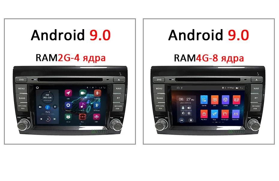 Android 9,0 DSP 64G 2 DIN автомобильный DVD для Fiat Bravo 2007 2008 2009 2010 2011 2012 gps радио мультимедиа ips Экран навигации стерео