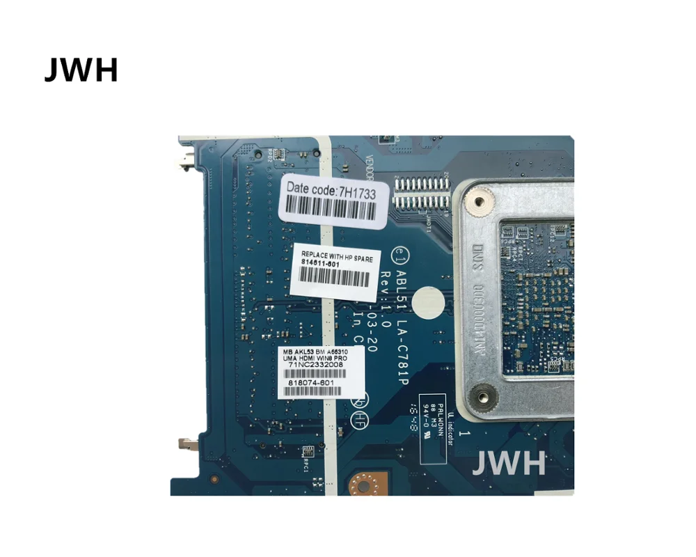 Материнская плата для HP 255 G4 A6-6310 814611-001 814611-501 814611-601 протестирована | Компьютеры и