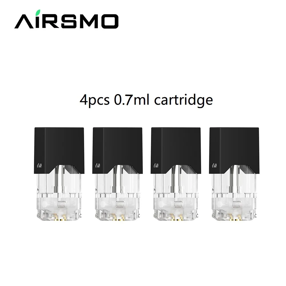 4 pcs 0.7ml pods Портативный набор электронных сигарет 280 мАч с аккумулятором, стартовый набор, набор ручек Vape 0,7/1,0 мл, картридж для Vape для Juul/Jull - Цвет: 4 pcs 0.7ml pods