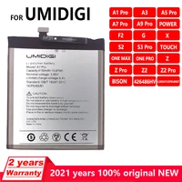 New Genuine Phone Battery For Umi UMIDIGI PRO A3 A5 PRO A7 PRO A9 PRO POWER F2 G X S2 S3 PRO TOUCH ONE MAX Z2 Z2 PRO Bison