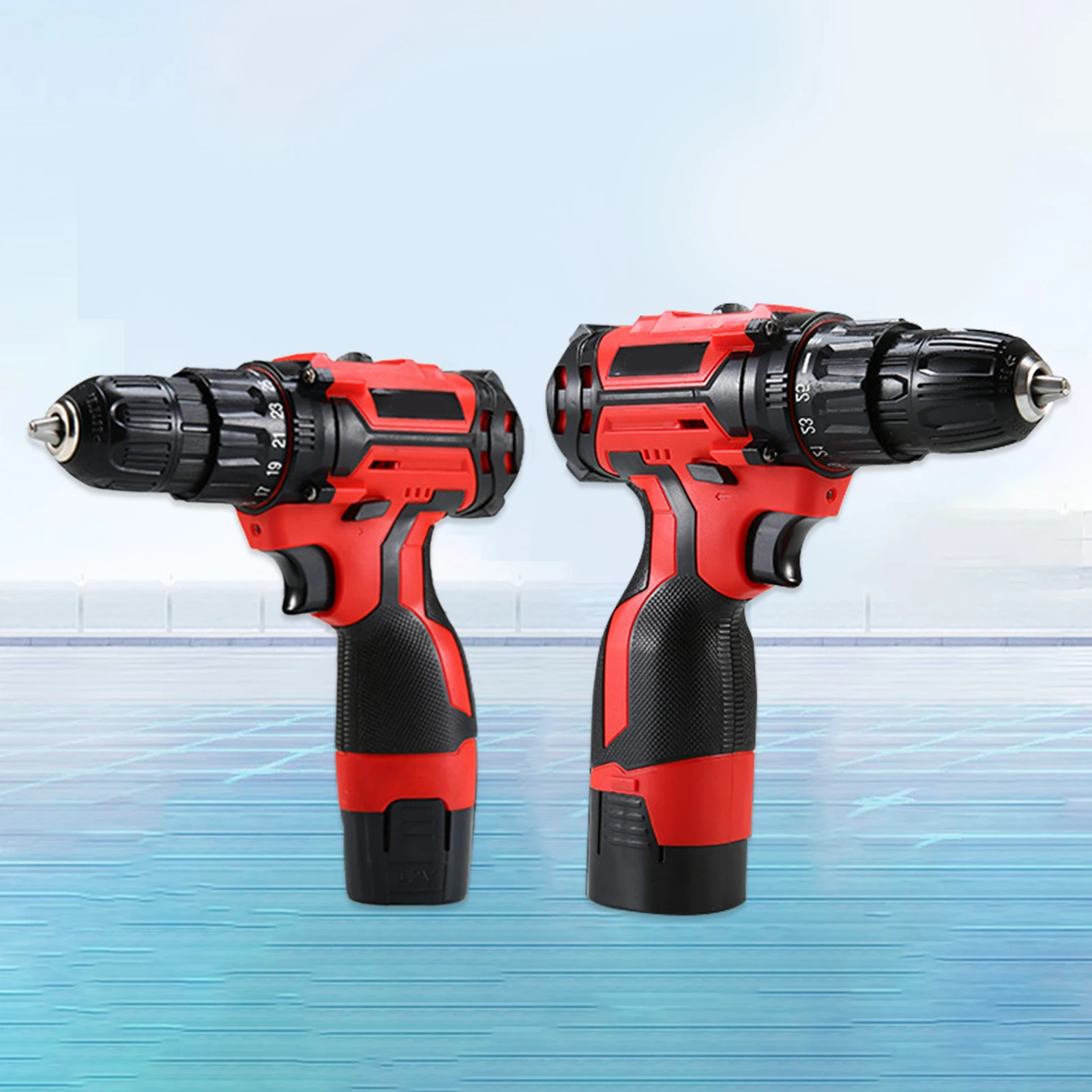 Новейшая электрическая дрель 12 В/18 в аккумуляторная ручная с литиевым