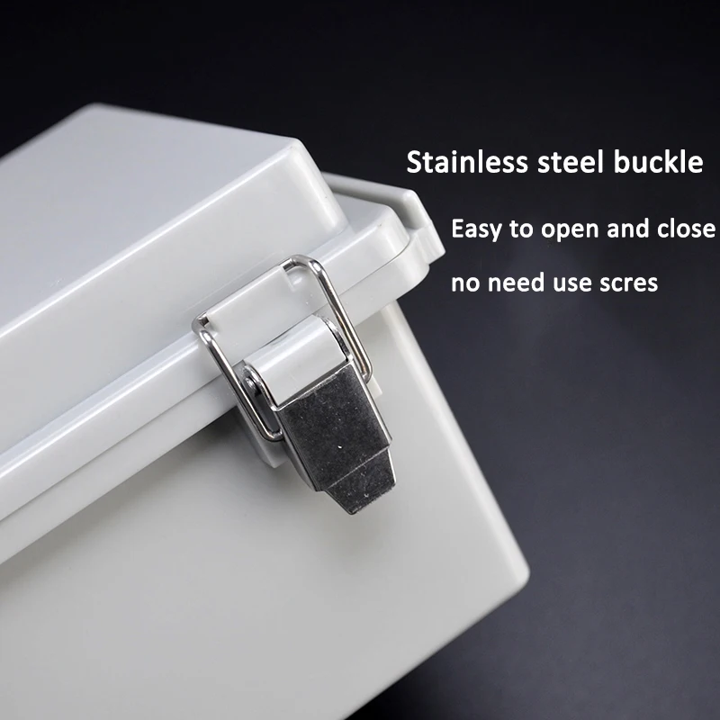 IP66 Electric Project Box w buckle ABS водонепроницаемый распределительный бокс пластиковый